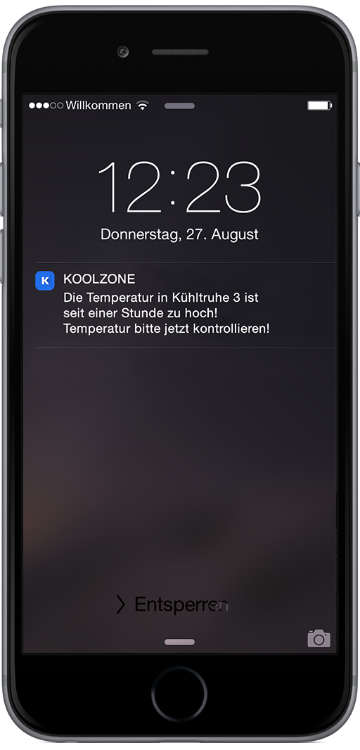 Alarm – Nie wieder Warenausfall